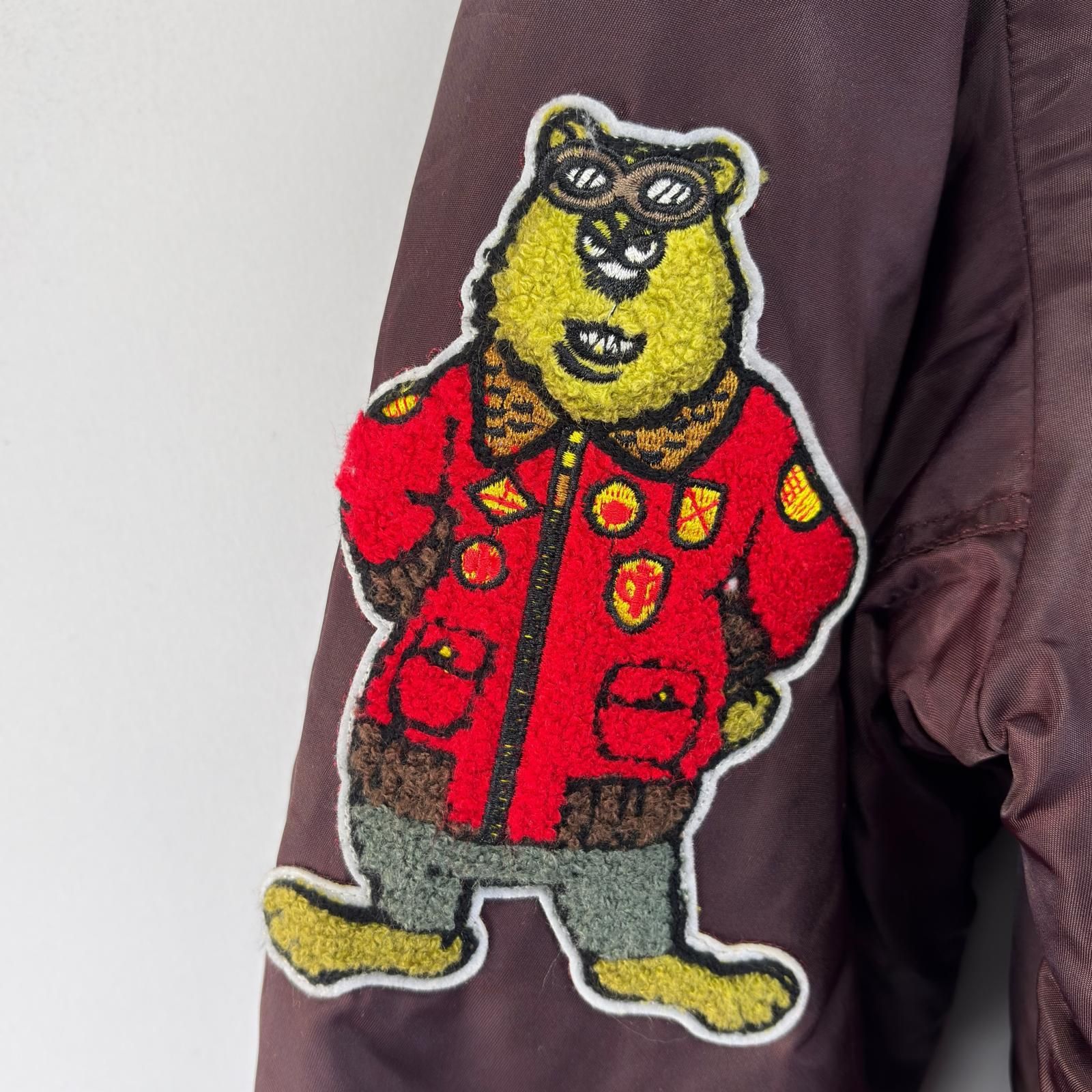 古着 トップガン ナイロンジャケット MA-1 USAF フライトジャケット