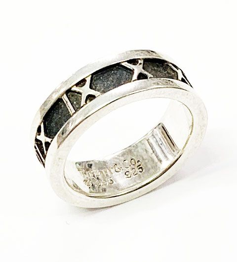 Tiffany ティファニー オープンアトラスリング 指輪 シルバー 12.5号 TIFFANY&Co.（ティファニー） 12.5号 リング・指輪 アトラス シルバー