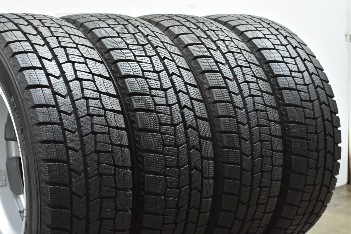  バリ溝 エクスター 15 in 5 J 45 PCD 100 ダンロップ ウィンターマックス WM 02 185 60 R フィールダー アクア ヴィッツ フィット 15インチ タイヤ ホイールセット