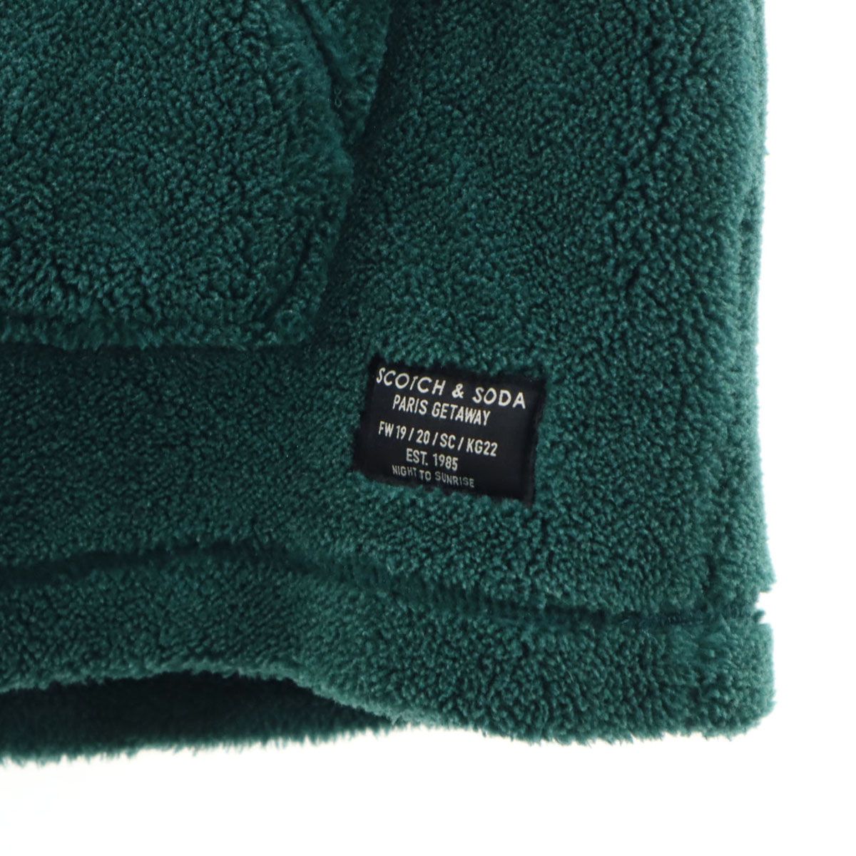 SCOTCH&SODA スコッチアンドソーダ 長袖 ハーフジップ フリース 