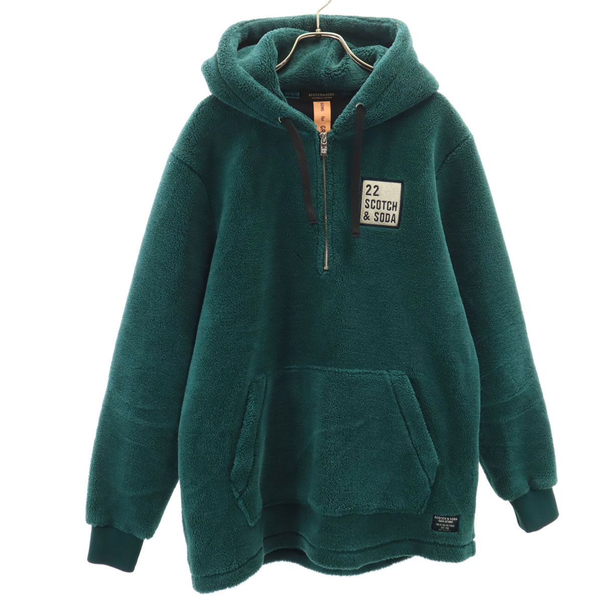 SCOTCH&SODA スコッチアンドソーダ 長袖 ハーフジップ フリース 