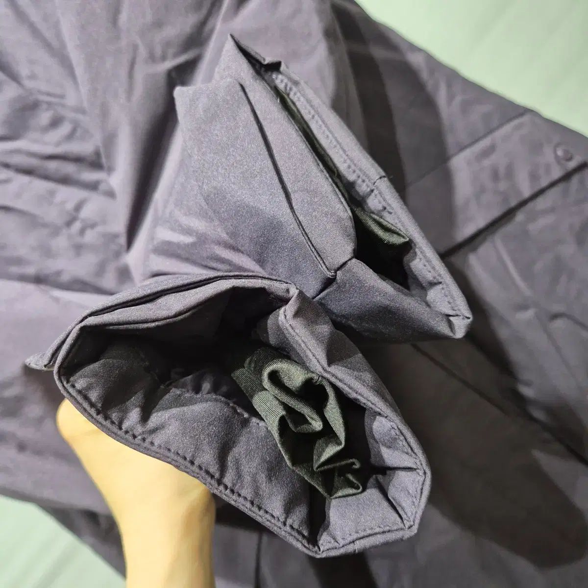 MILLET ミレー ゴルフウェア パープル PURPLE フード付き ロング丈 ダウンコート