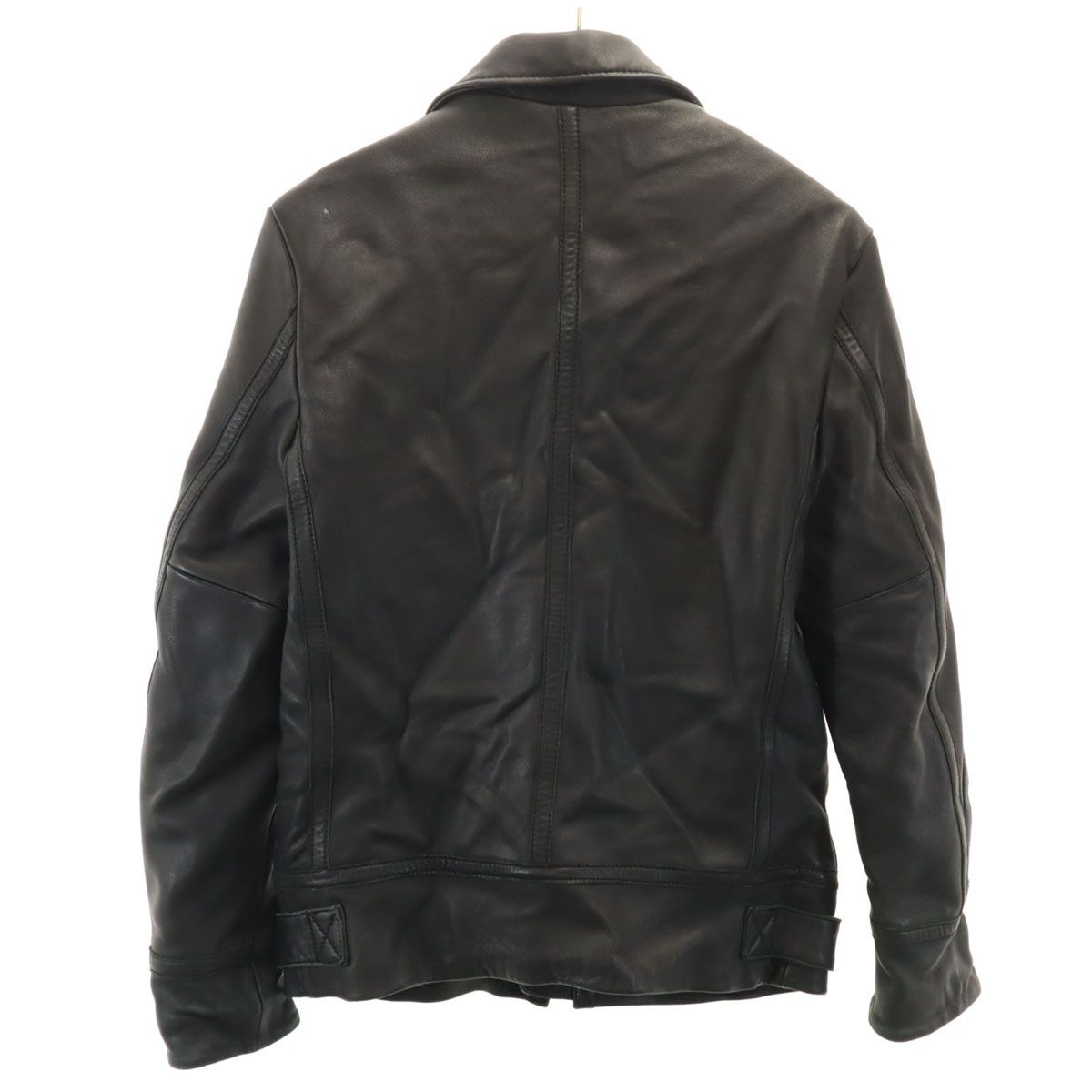 junhashimoto ジュンハシモト レザージャケット S ブラック nano