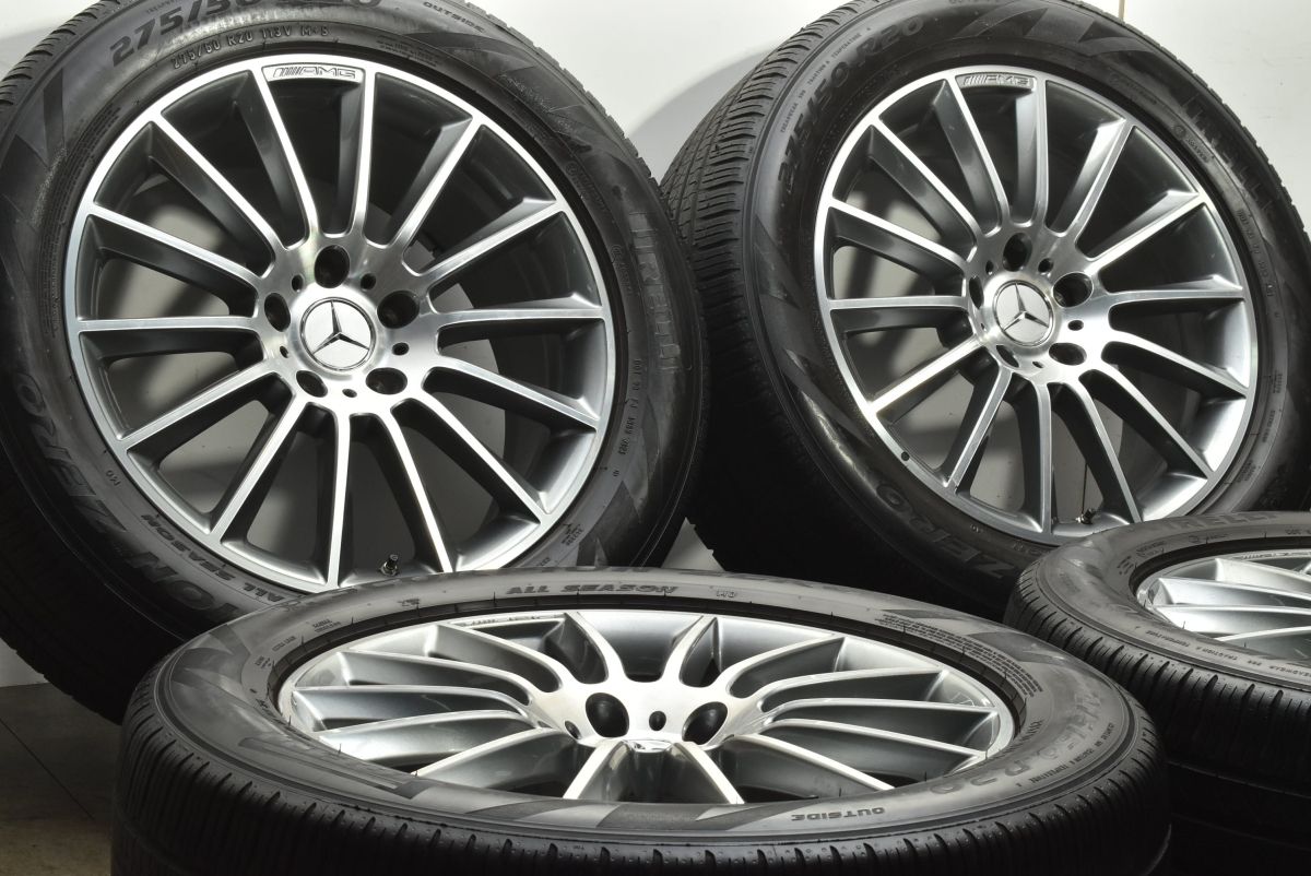 メルセデスベンツ W 463 A Gクラス AMG 20 in 8 5 J 32 PCD 130 ピレリ スコーピオン オールシーズン 275 50 R ゲレンデ G 350 d