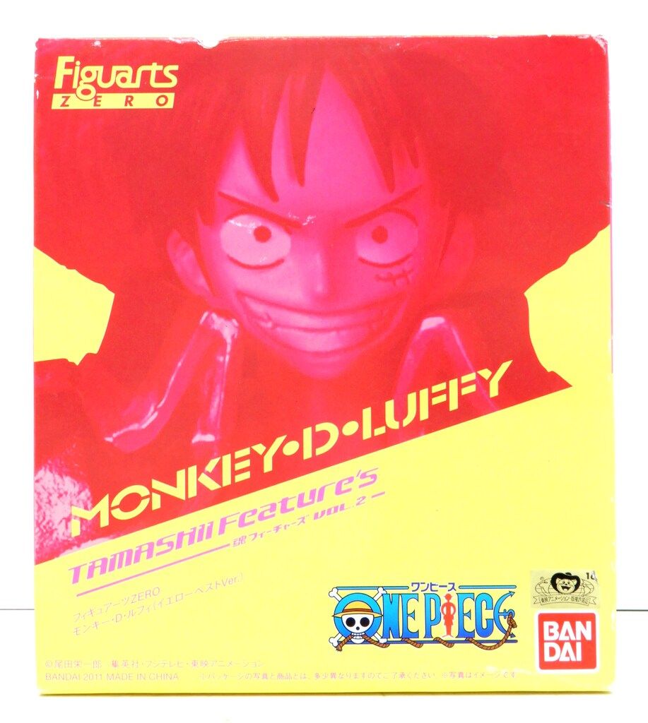 バンダイ フィギュアーツZERO ワンピース ルフィ イエローベストver PVC