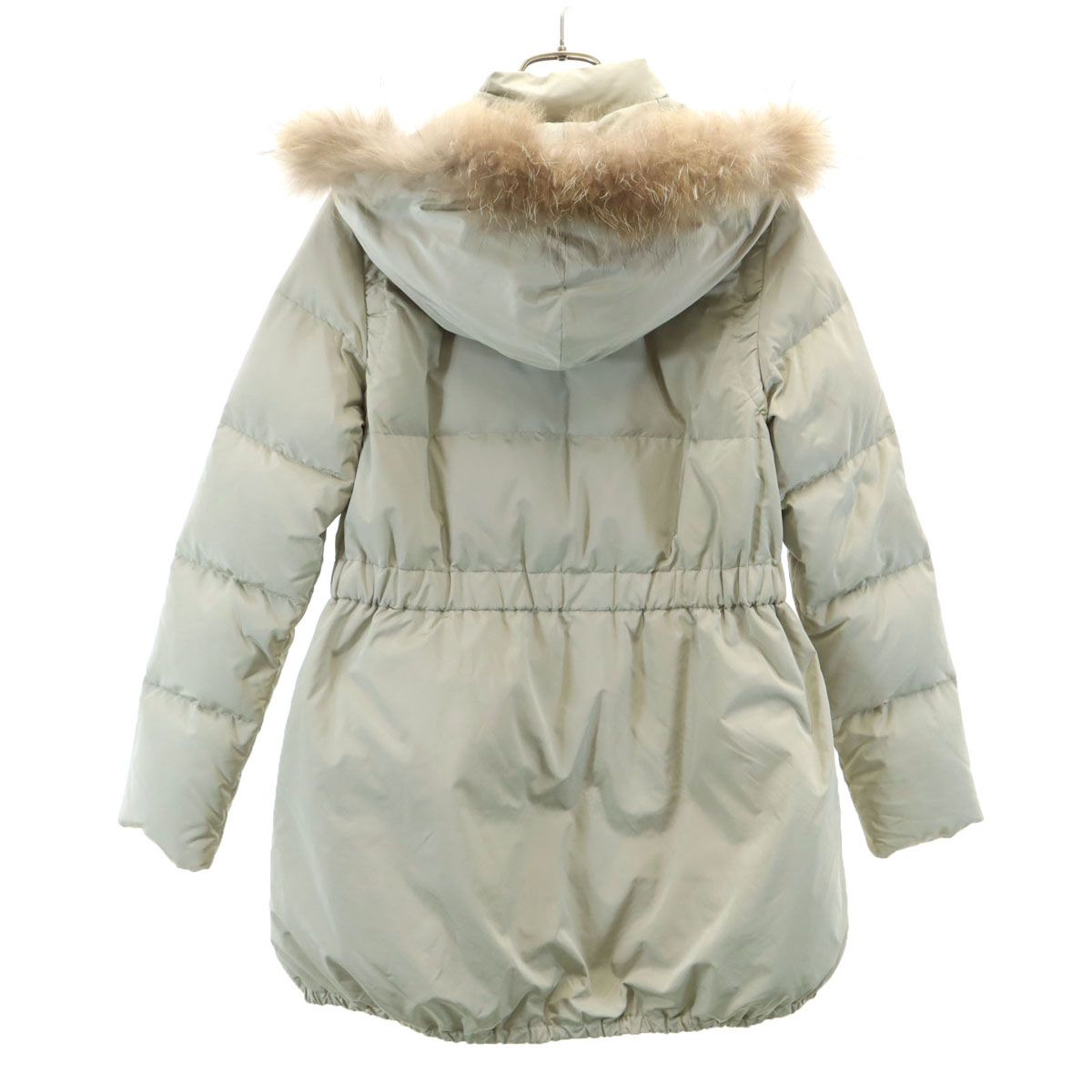 theory luxe セオリーリュクス ダウンコート 38 グレージュ系