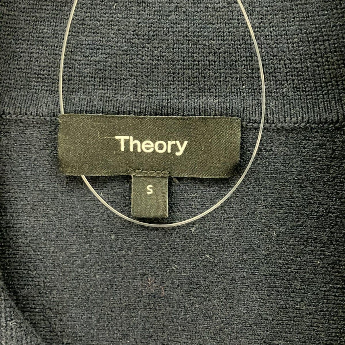 美品　Theory セオリー　ネイビー　ブルゾン　Ｓ　綺麗め　大人　シンプル m18651093571_1.jpg?1726391374