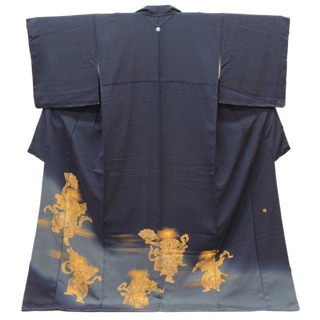 色留袖 リサイクル着物 正絹 絹 LLサイズ 大きめサイズ 高身長 トールサイズ ちょっとふくよかL 特品 身丈 166.3 cm パールトーン加工済 裄丈 69 袷 仕立て上がり SILK リユース uu 2273 b