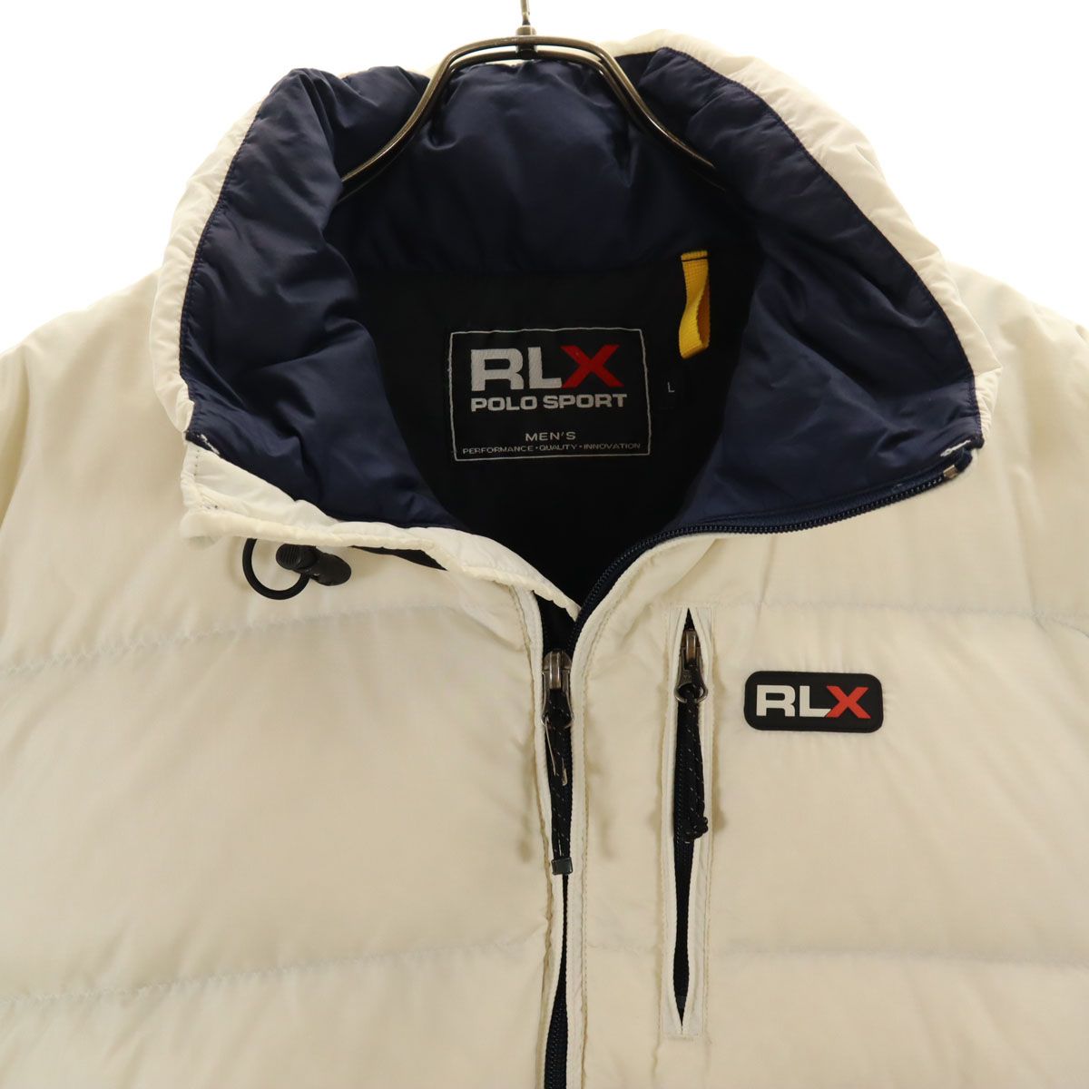POLO SPORTS ポロスポーツ ダウンジャケット L ホワイト RLX アクティ 