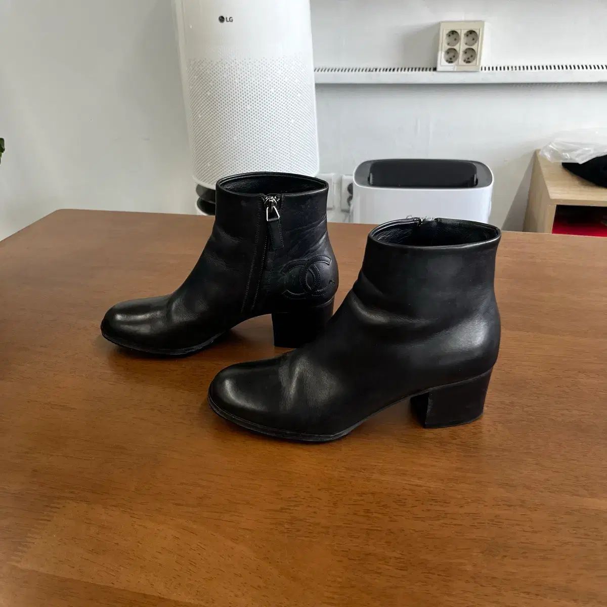 シャネル アンクル ブーツ 36 5C - メルカリ