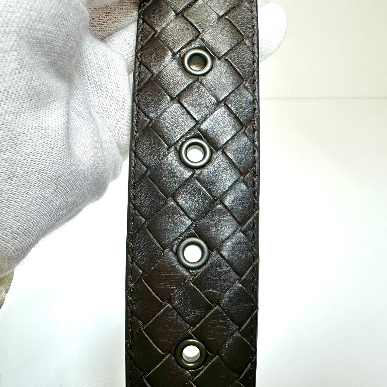 BOTTEGA VENETA ベルト 85cm/34in ダークブラウン BOTTEGA VENETA ベルト 85cm/34in ダークブラウン