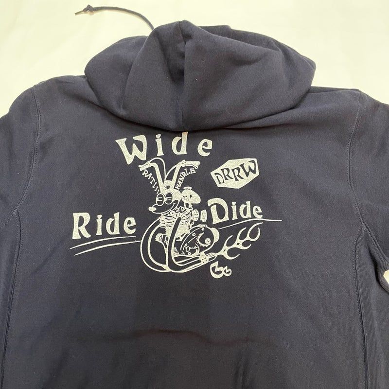  デタッチドルーム ジップパーカ １２オンス 起毛 G.G .TROPHY NAVY パーカー スウェット トップス