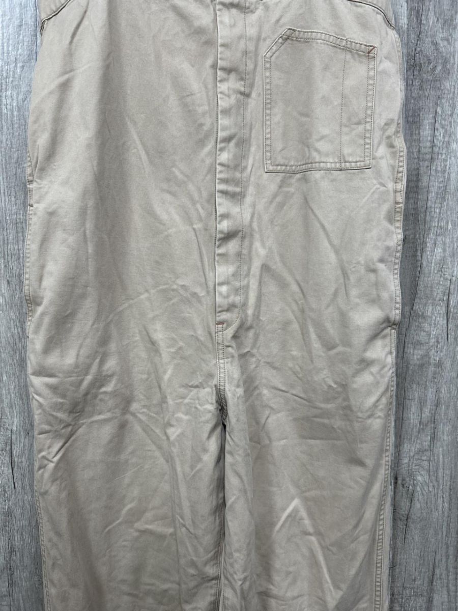  RIP PROOF ハイウエストデニムサロペット サロペット オーバーオール sizeF ベージュ レディース サロペット オーバーオール オールインワン レディース