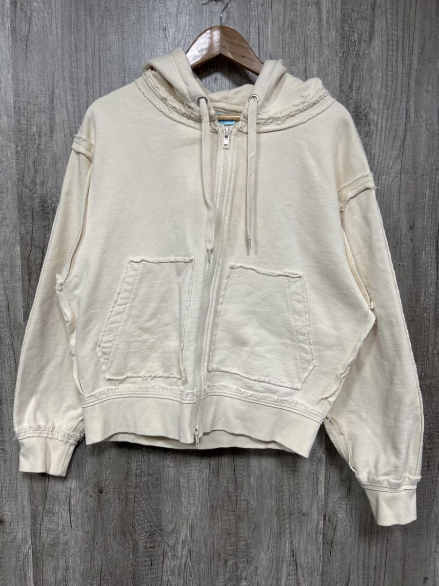 a2o カットオフスウェットパーカー ジップアップ パーカー sizeL