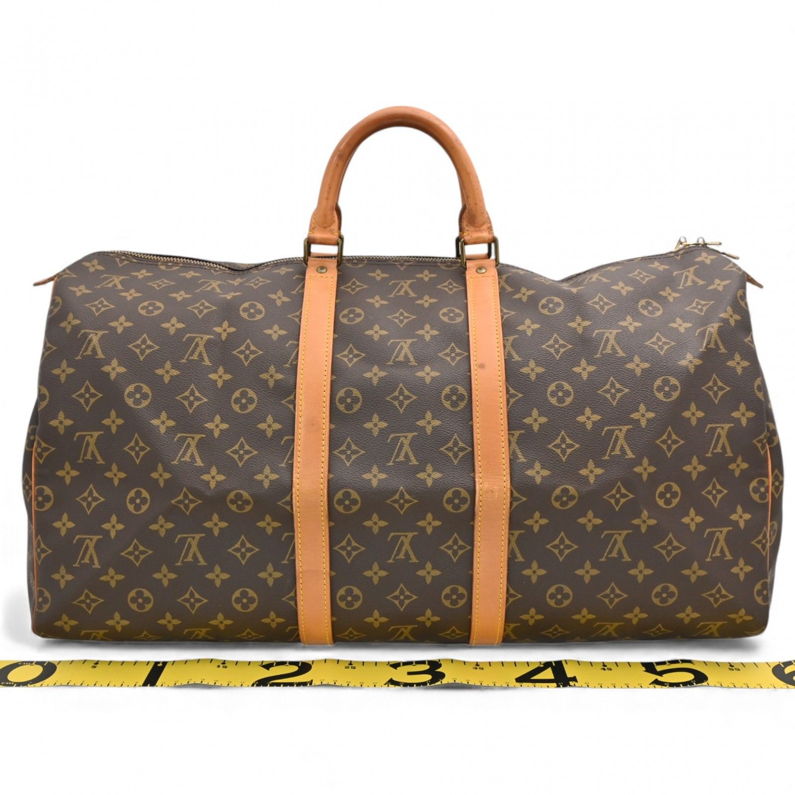 ルイヴィトン モノグラム キーポル45 ボストンバッグ Bランク lv 4650 nr