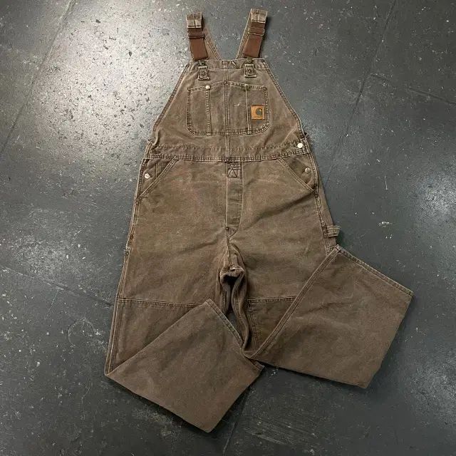 38 Carhartt オリジナル ワークウェア カーペンター オーバーオール サスペンダー