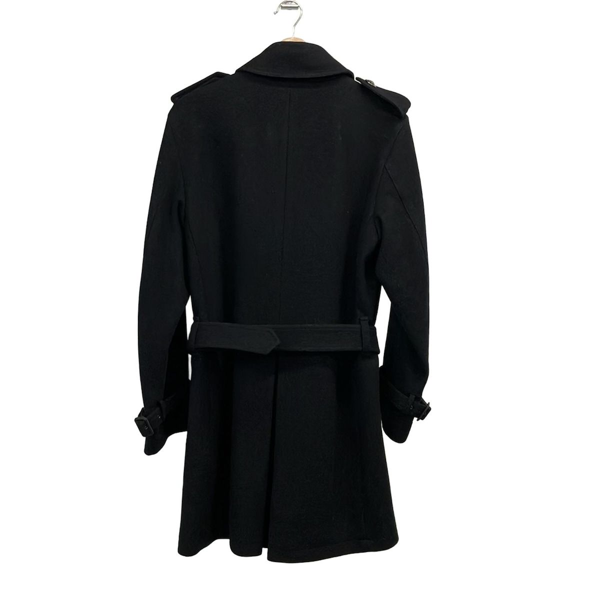 Burberry BLACK label  黒　Mサイズ Burberry Black Label(バーバリーブラックレーベル) コート サイズM