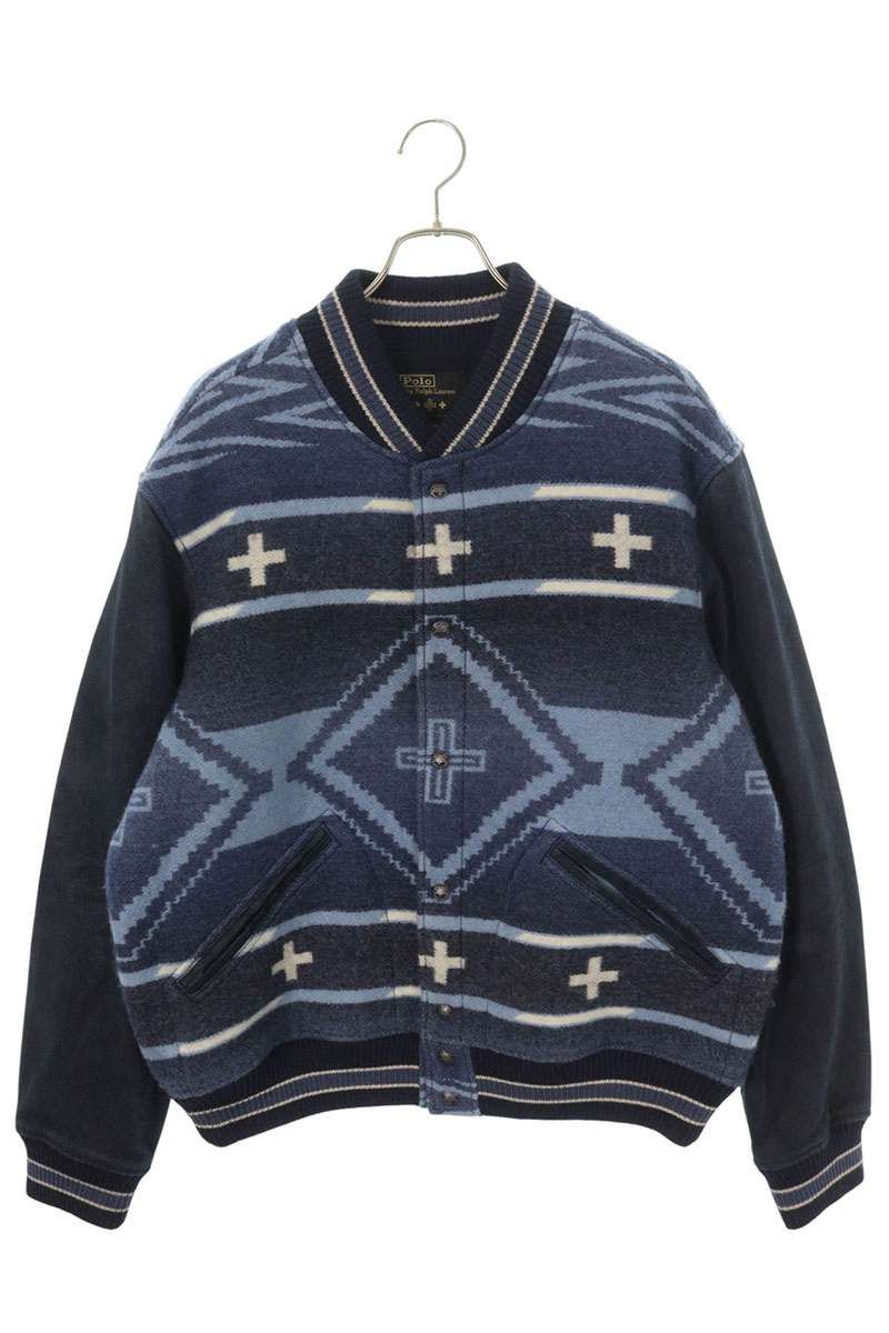 ポロラルフローレン MNPOOTW16021514 ネイティブ柄レザースリーブ