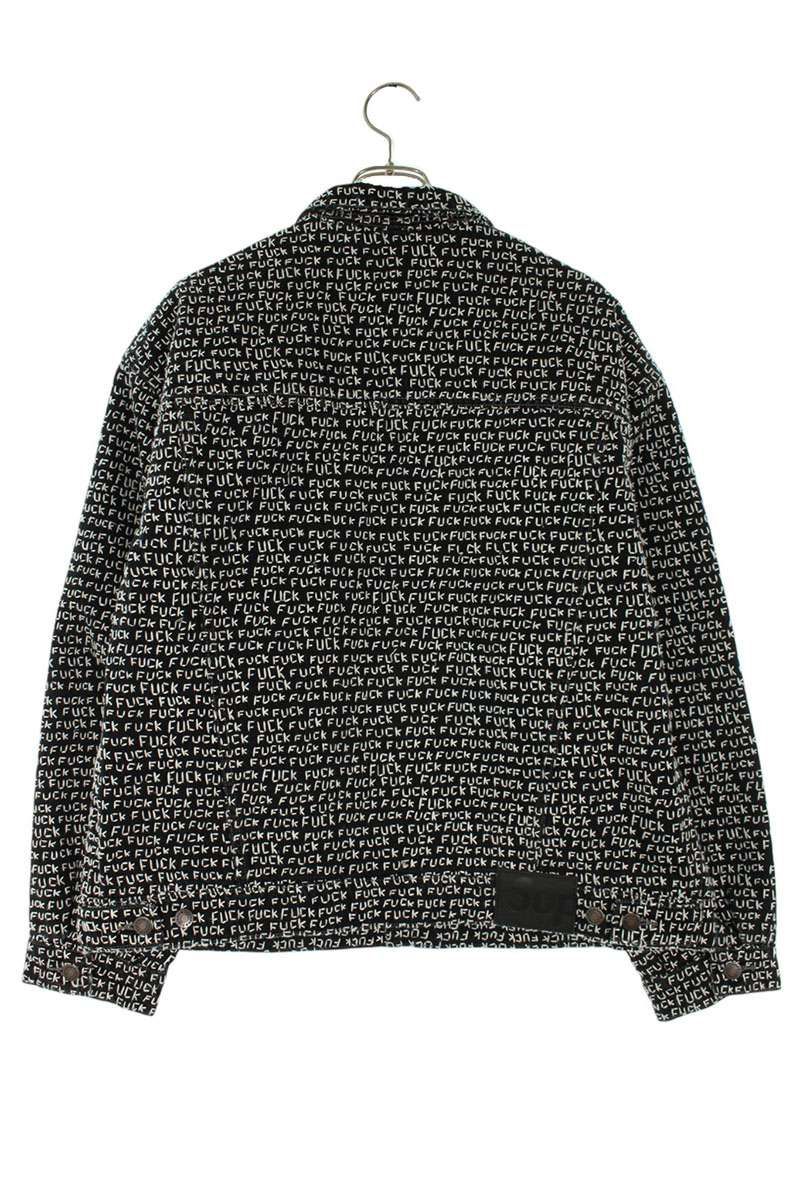 シュプリーム 25SS Fuck Stitch Denim Trucker Jacket ステッチ