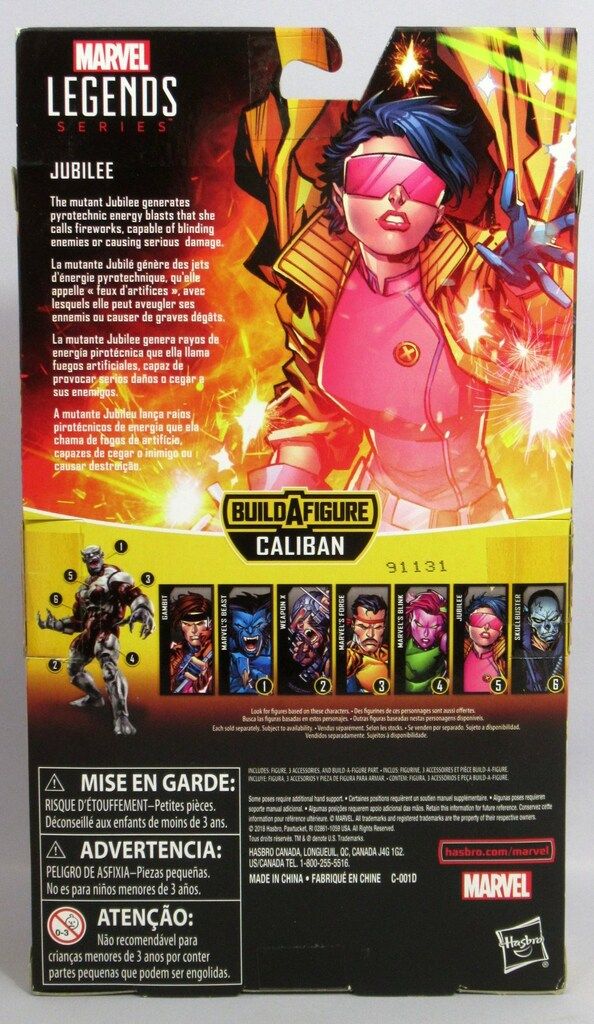 HASBRO CALIBAN X-MEN MARVELS JUBILEE 6インチ Caliban Baf Marvel