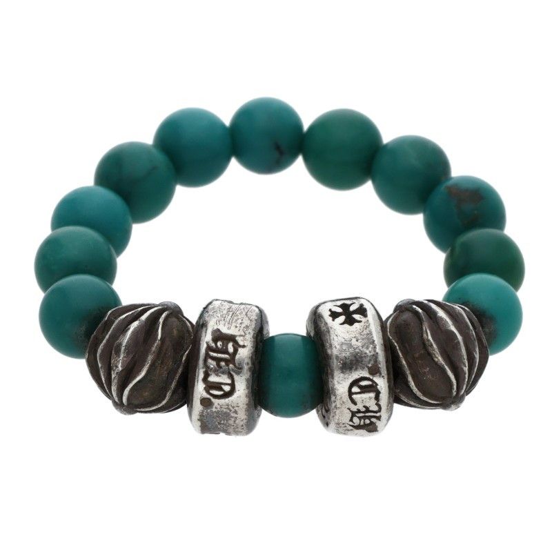 クロムハーツ BEAD RING/ビーズ ターコイズリング メンズ 8号 - メルカリ クロムハーツ BEAD RING/ビーズ ターコイズリング メンズ 8号 - メルカリ