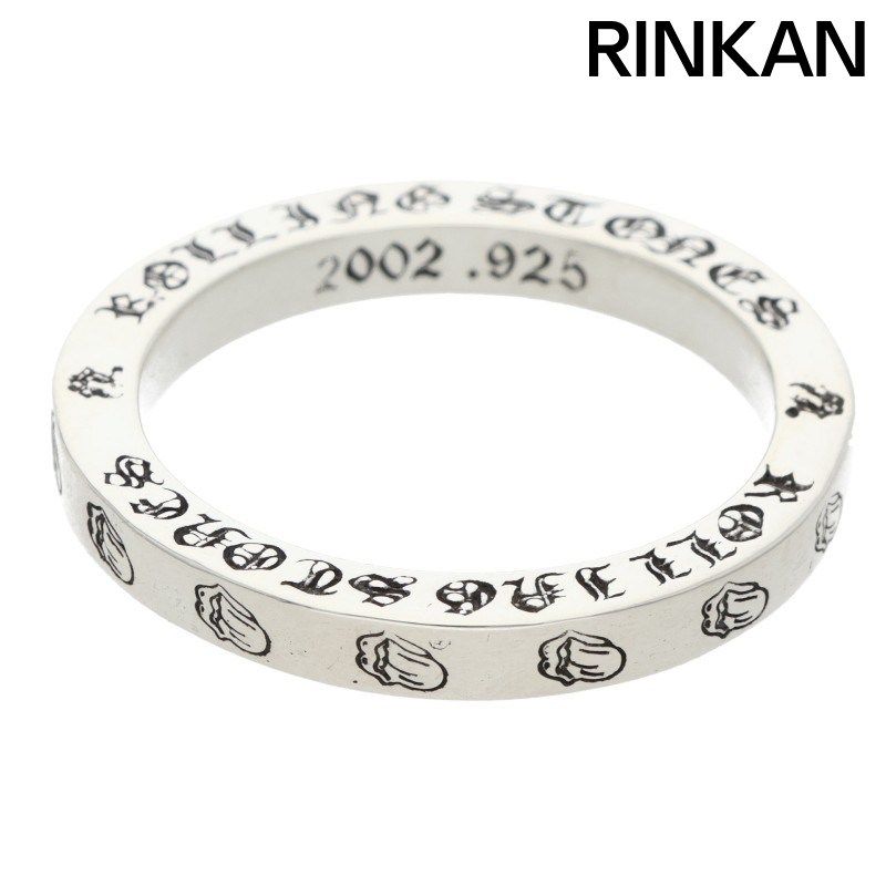 クロムハーツ 3 mm SPACER LT mmスペーサーリップアンドタン シルバーリング メンズ 23.5号