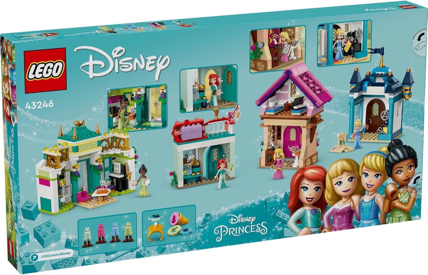  LEGO® ディズニープリンセスの町の冒険 43246 その他 模型 プラモデル