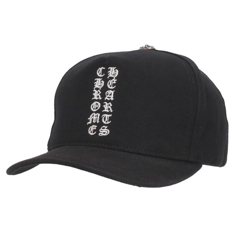 クロムハーツ サイズ:ONE SIZE  TRUCKER CAP デニムトラッカー ホースシューステッチデニム帽子 中古 OS06 クロムハーツ TRUCKER CAP/デニムトラッカー ホースシューステッチ