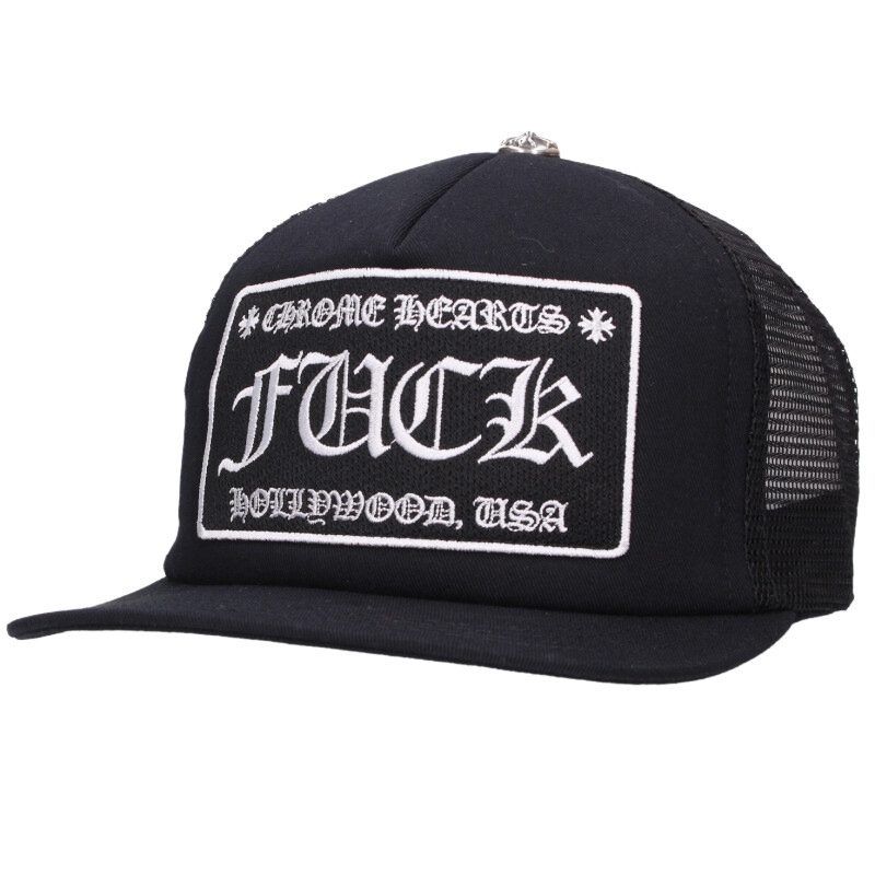 クロムハーツ TRUCKER CAP/トラッカーキャップ FUCKパッチクロスボール