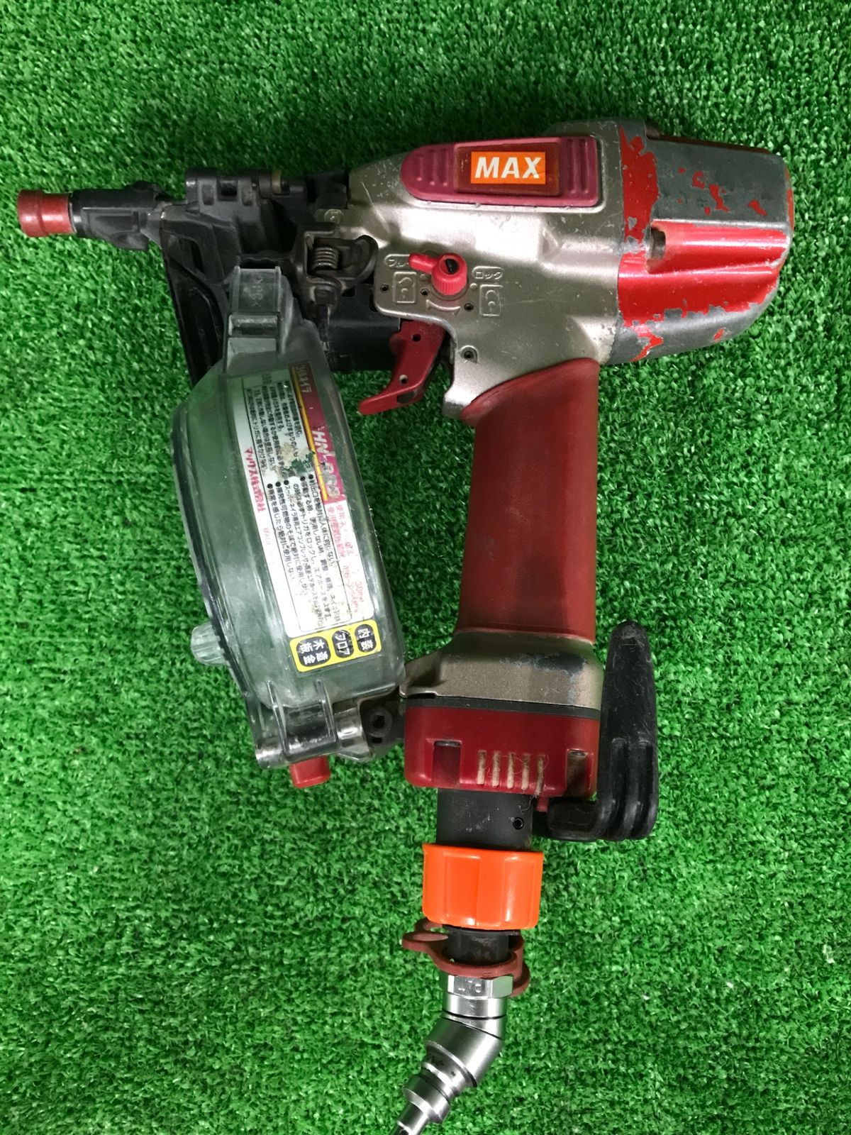 品 0906 MAX マックス 38㎜高圧コイルネイラ HN-R 38