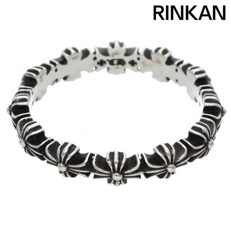 クロムハーツ TINY E CH PLS BAND タイニーECHプラスバンド シルバーリング メンズ 13 5号