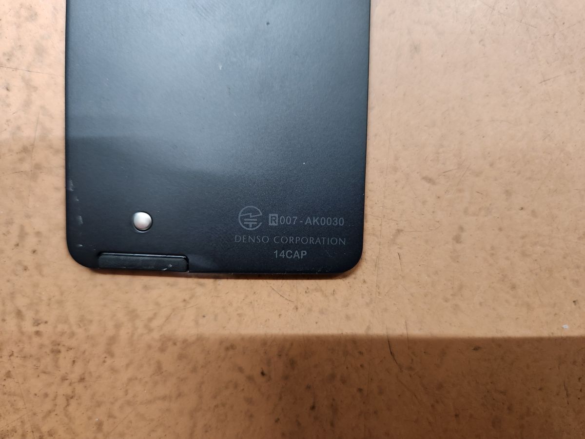 レクサス 20 NX 純正 3ボタン スマートキー カードキー 2点SET 007