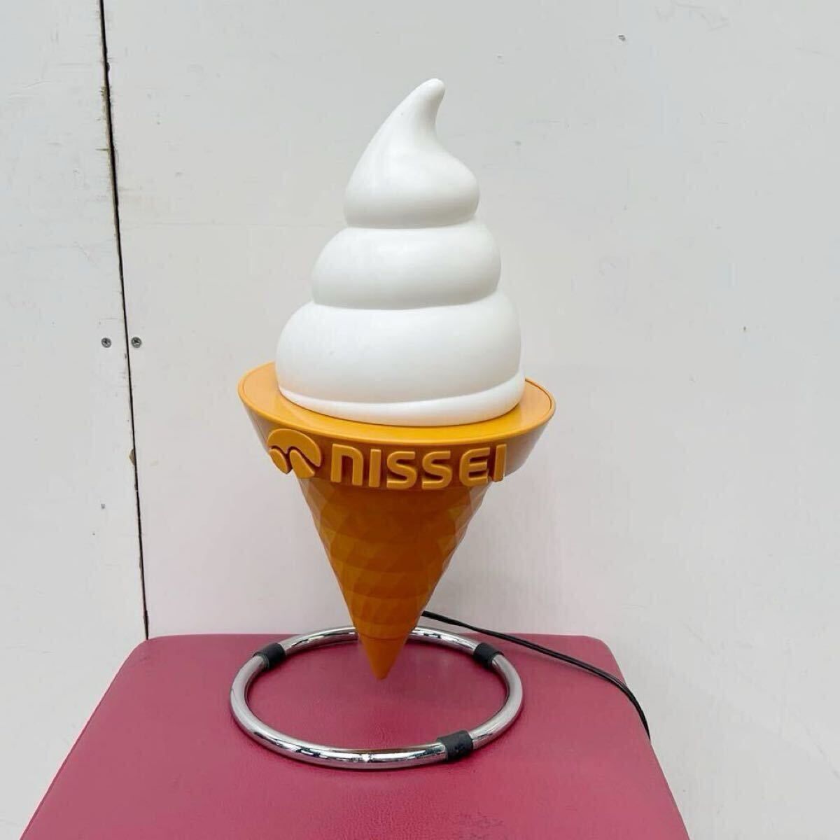 NISSEI 日世のコーン ソフトクリームライト ミニライト ニッセイ 電飾