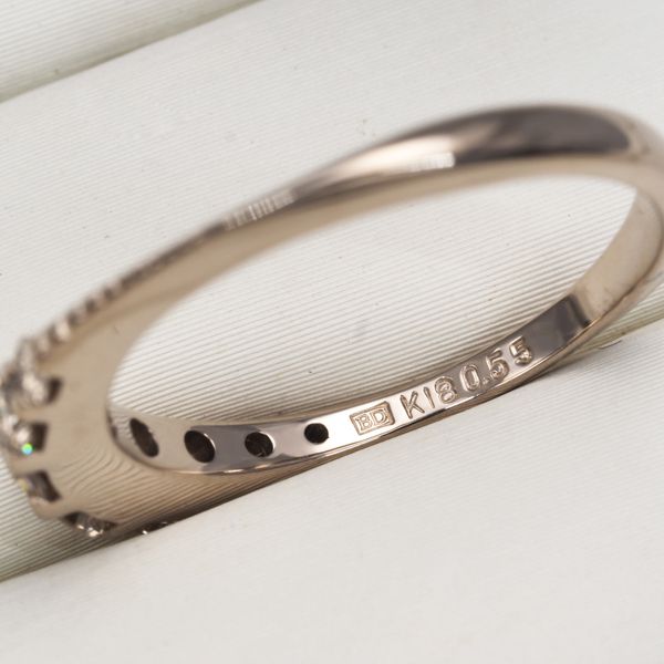 カシケイ リング ブラウンダイヤ ダイヤモンド 0.55ct ネイキッド 11号