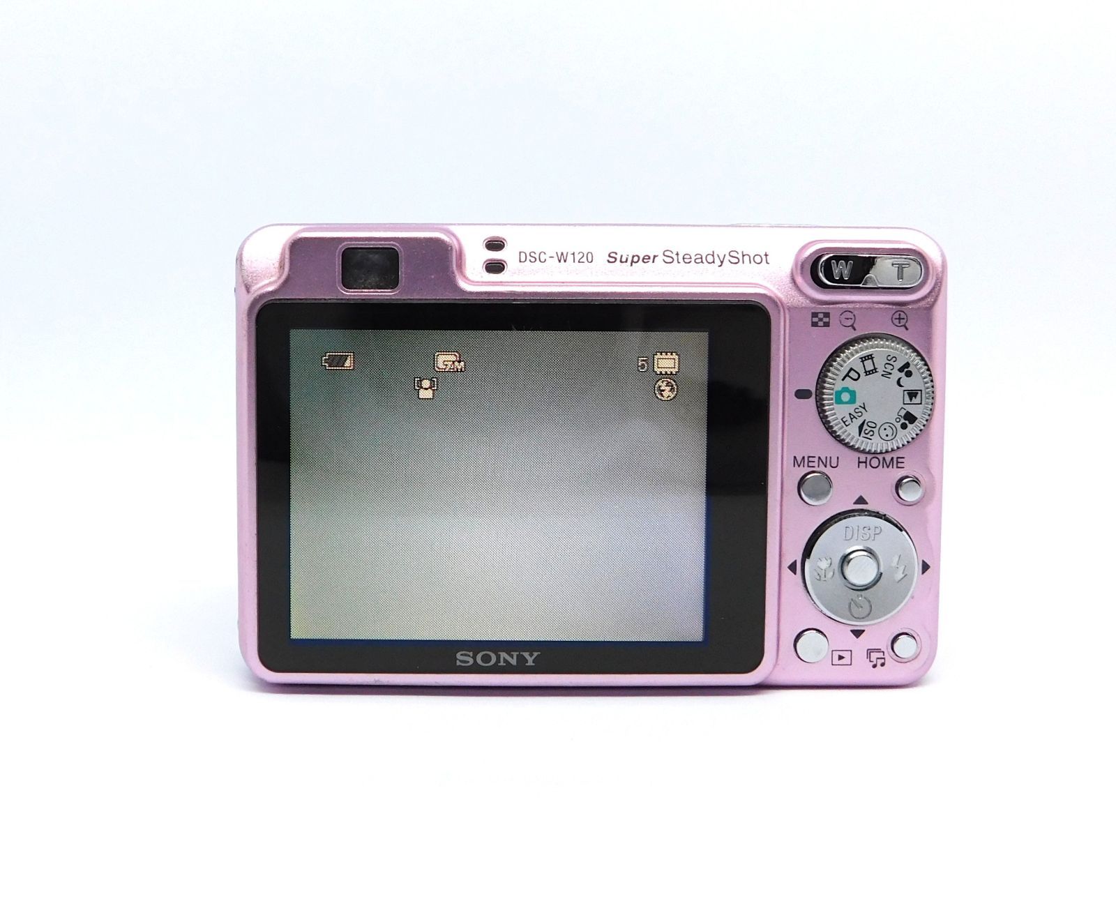 SONY CyberShot DSC-W120 ピンク 動作確認済み オールドコンデジ