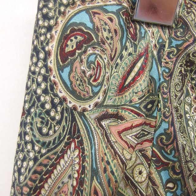 ロイスクレヨン Lois CRAYON マーメイドスカート ロング ペイズリー柄