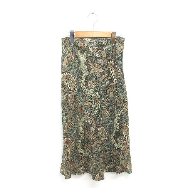 Lois crayon ペイズリースカーフスカート ロイスクレヨン Lois CRAYON マーメイドスカート ロング ペイズリー柄