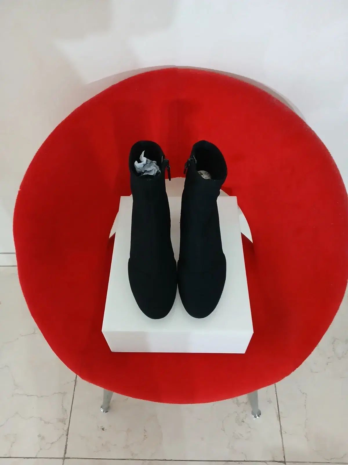 3 1フィリップリム ストレッチ アンクルブーツ 240