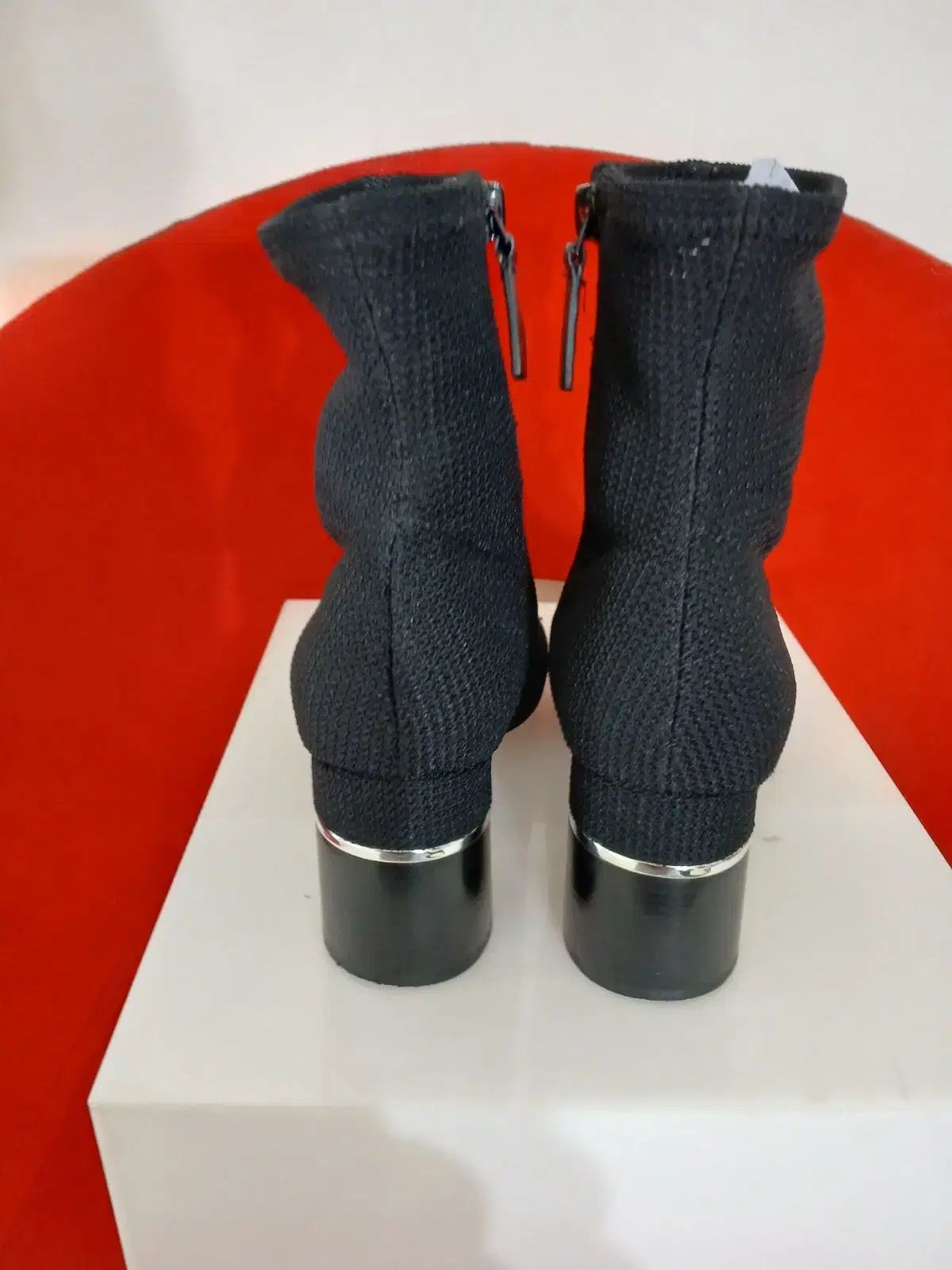 ストレッチ アンクルブーツ