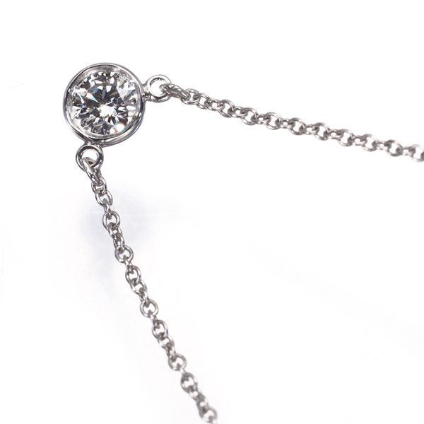 ティファニー ダイヤ ネックレス 0.14ct程 バイザヤード Pt950 楽天市場】【ジュエリー】【新品仕上げ済】TIFFANY&Co. ティファニー