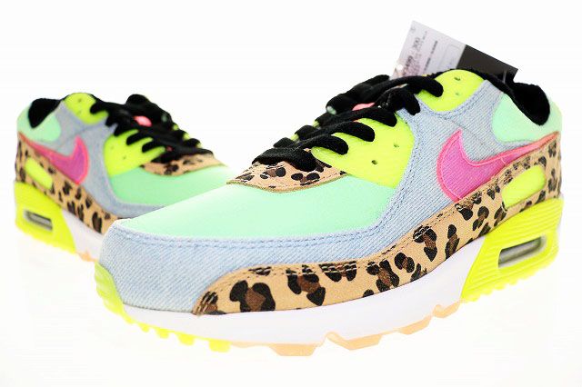 ナイキ NIKE W WMNS AIR MAX 90 LX ILLUSION GREEN 2020 27.5cm CW3499-300 ウィメンズ エア マックス イリュージョン グリーン 【ブランド古着ベクトル】【】▲■251215