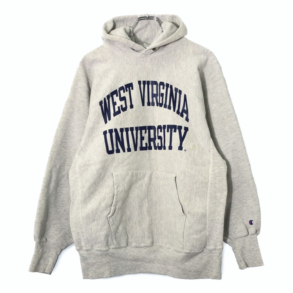 90年代 Champion チャンピオン REVERSE WEAVE リバースウィーブ パーカー カレッジ グレー メンズ X-LARGE 古着 V 9355