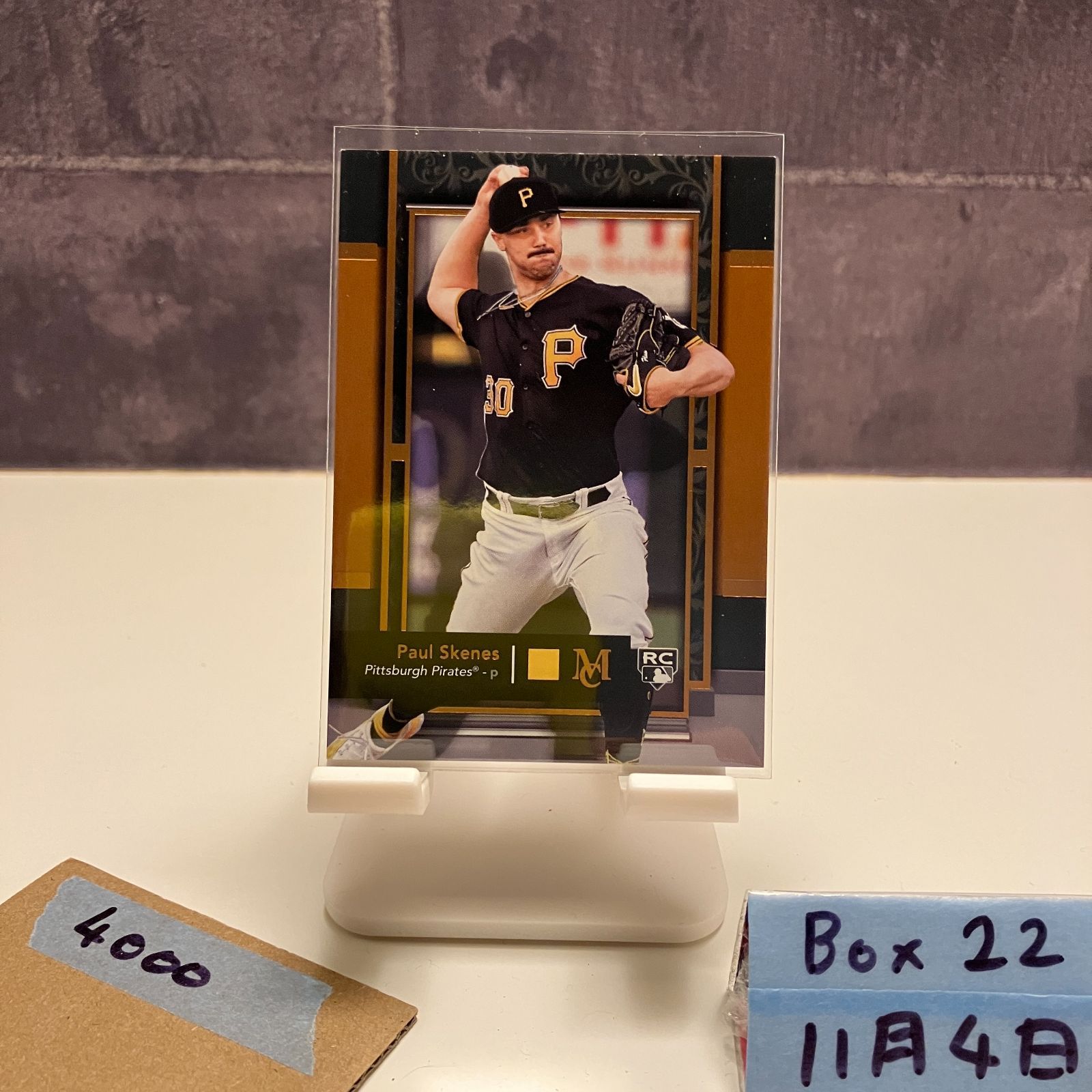 2024 Topps Paul Skenes Pittsburgh Pirates RC ルーキー Rookie
