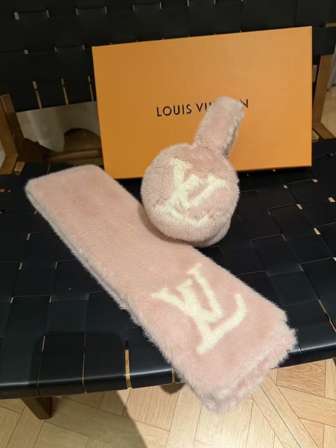  LOUIS VUITTON ファー セット 選択 ネックウォーマー スヌード 小物