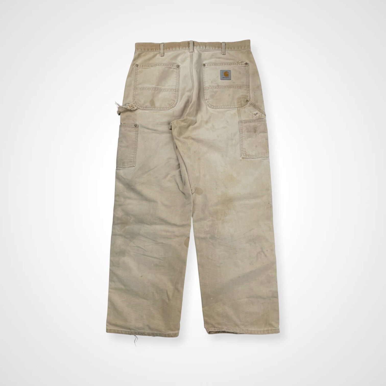 Carhartt ダブルニー ベージュ ワークパンツ Carhartt ダブルニーワークパンツベージュw32