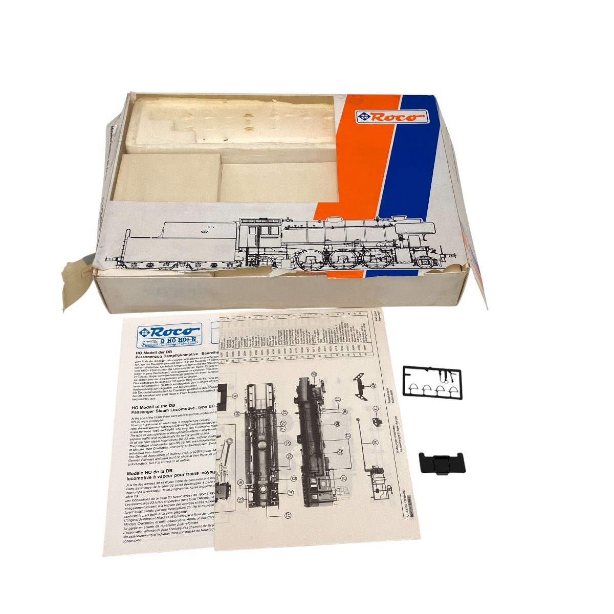 ROCO 43248 ドイツ国鉄 DB BR 23 105 蒸気機関車 Museum Edition HOゲージ 鉄道模型 良好