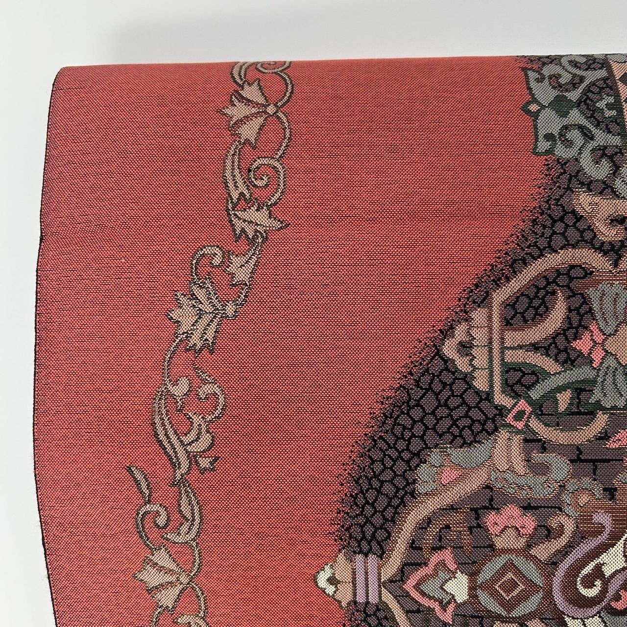 名古屋帯 博多帯 上品な織り出し 八寸 正絹 着物 MA-2457 - メルカリ