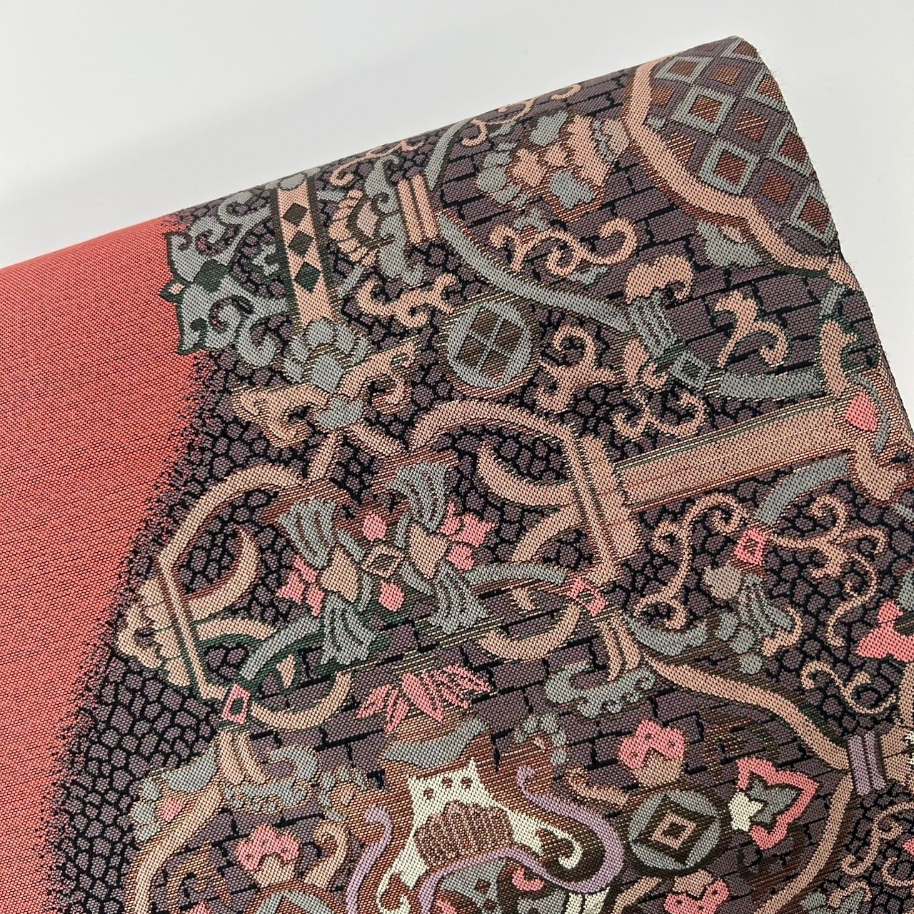 名古屋帯 博多帯 上品な織り出し 八寸 正絹 着物 MA-2457 - メルカリ