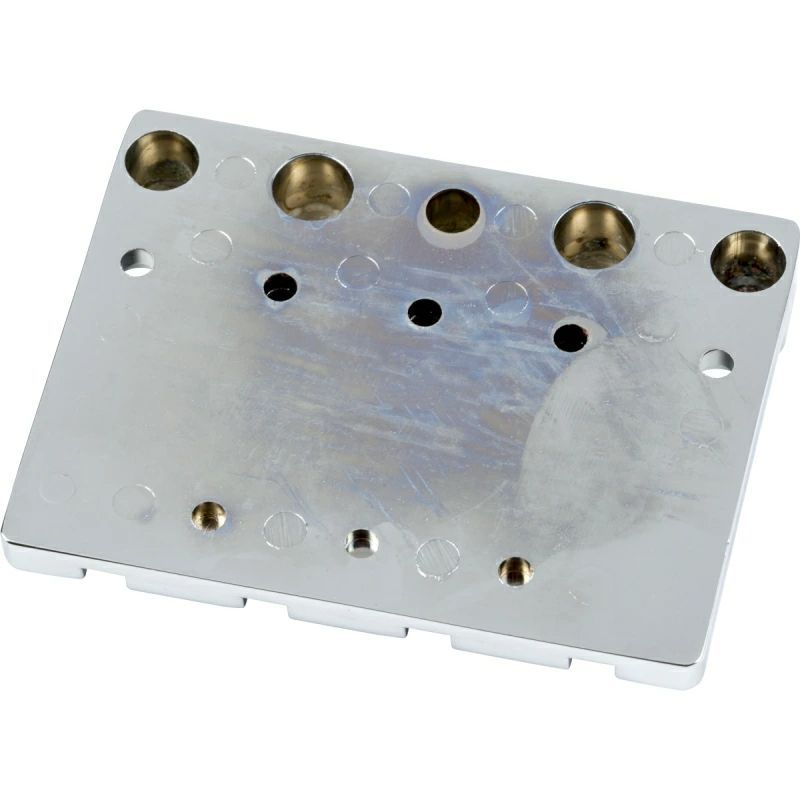 Fender HiMass 4 String Bass Bridge Assembly With Zinc Saddles Chrome フェンダー