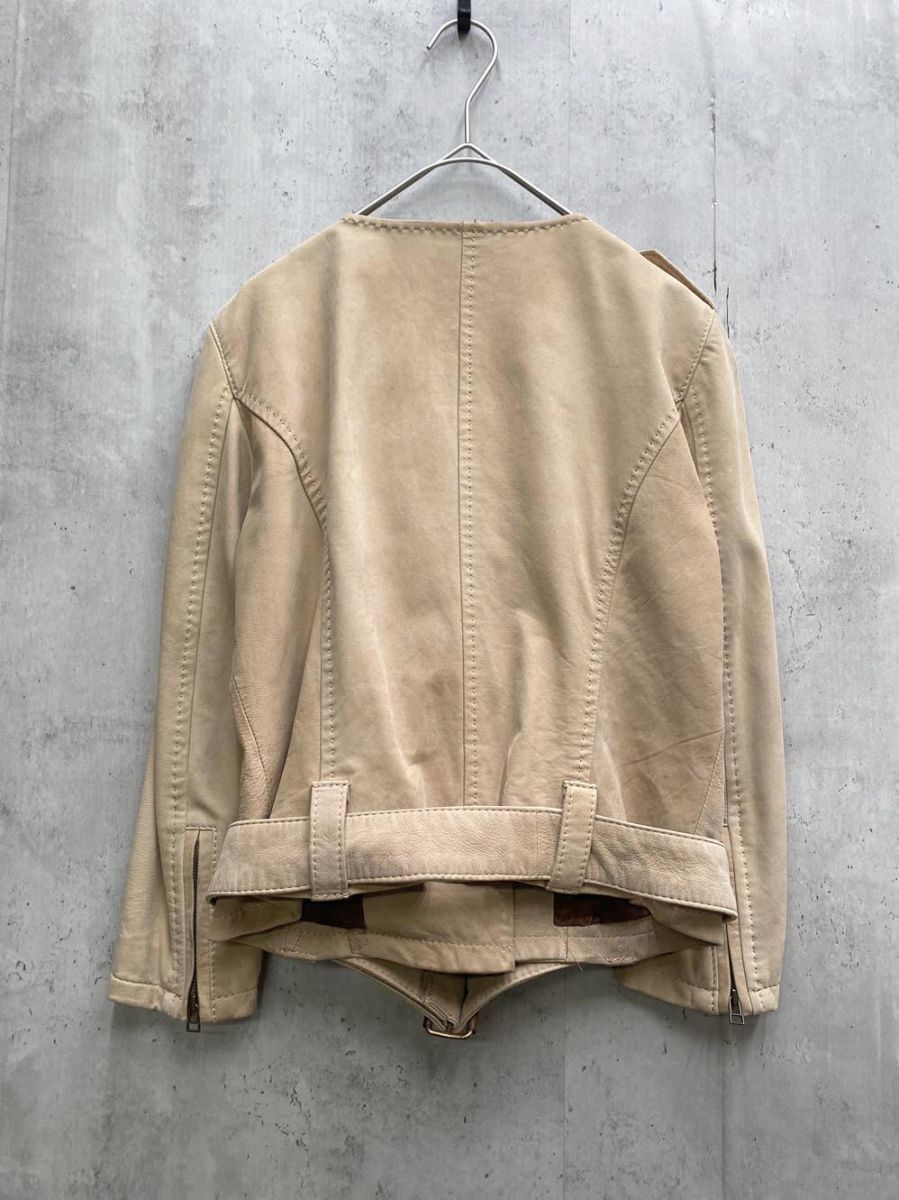 UNITED ARROWS ユナイテッドアローズ 羊革 ライダース ジャケット